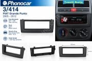Phonocar 3/414 Fiat Grande Punto Teyp Çerçevesi Phonocar 03414