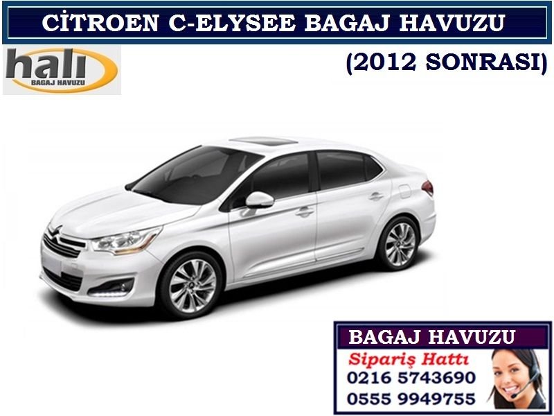 CİTROEN C-ELYSEE BAGAJ HAVUZU 2012 SONRASI CİTROEN C-ELYSEE AKSESUARLARI