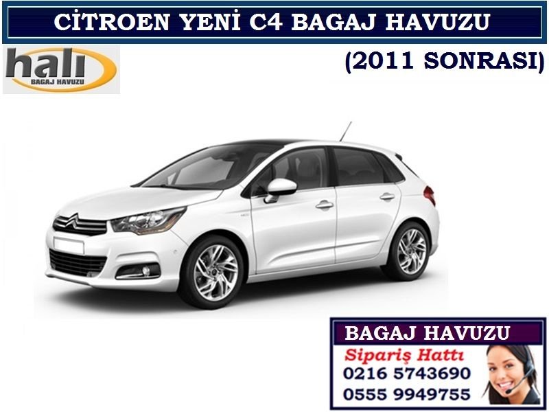 CİTROEN YENİ C4 BAGAJ HAVUZU 2011 SONRASI CİTROEN C4 AKSESUARLARI