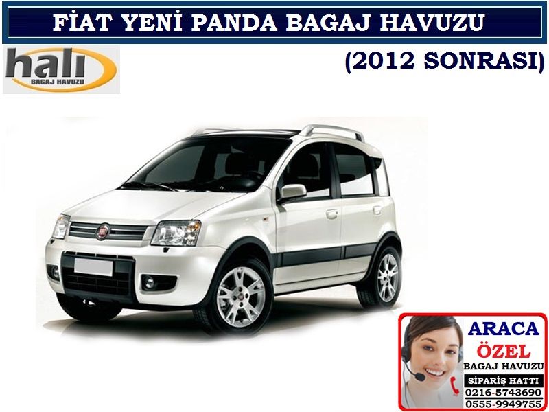 FİAT YENİ PANDA BAGAJ HAVUZU 2012 SONRASI FİAT YENİ PANDA AKSESUARLARI