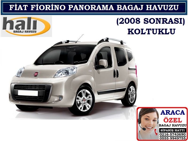 FİAT FİORİNO PANORAMA BAGAJ HAVUZU 2008 SONRASI FİAT FİORİNO AKSESUARLARI