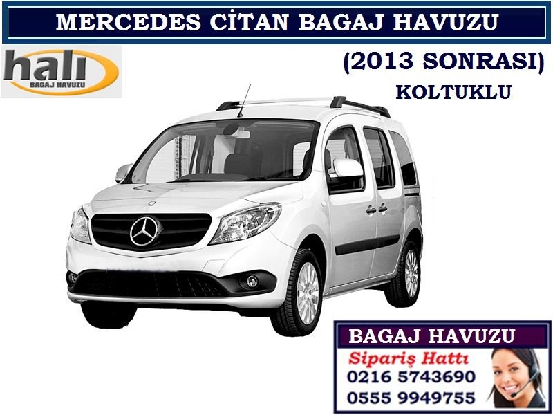 MERCEDES CİTAN BAGAJ HAVUZU 2013 SONRASI MERCEDES CİTAN AKSESUARLARI