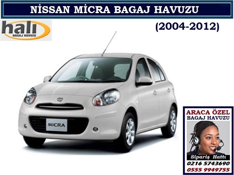 NİSSAN MİCRA BAGAJ HAVUZU 2004-2012 NİSSAN MİCRA AKSESUARLARI