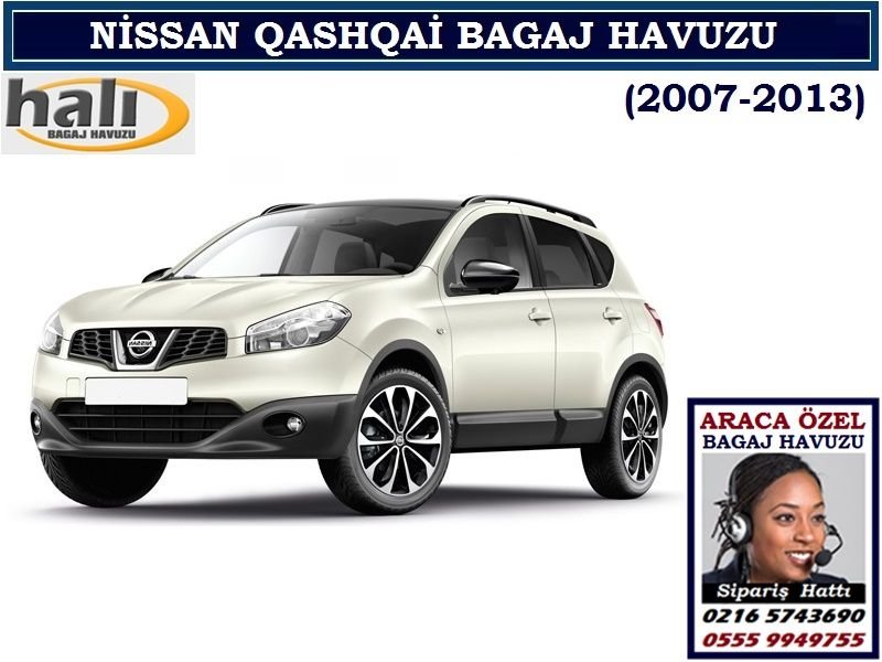 NİSSAN QASHQAİ BAGAJ HAVUZU 2007-2013 NİSSAN QASHQAİ AKSESUARLARI