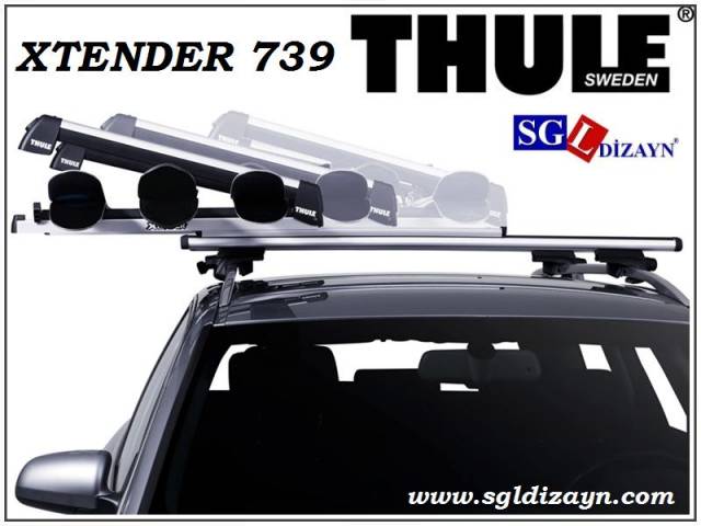 THULE XTENDER 739 6 ÇİFT KAYAK TAŞIYICI