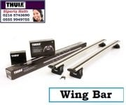 SABİT MONTAJ NOKTALI ARAÇLAR İÇİN ALUMİNYUM AERODİNAMİK WİNG BARLI TAŞIYICI SİSTEM 753 - 751