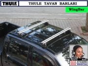 SABİT MONTAJ NOKTALI ARAÇLAR İÇİN ALUMİNYUM AERODİNAMİK WİNG BARLI TAŞIYICI SİSTEM 753 - 751