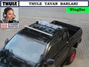 SABİT MONTAJ NOKTALI ARAÇLAR İÇİN ALUMİNYUM AERODİNAMİK WİNG BARLI TAŞIYICI SİSTEM 753 - 751