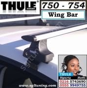 Thule Wingbar Evo Normal Tavanlı Araç Üzeri Taşıyıcı Sistem - Gri 7105-754-750