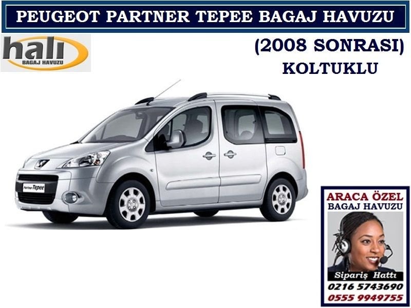 PEUGEOT PARTNER TEPEE BAGAJ HAVUZU 2008 SONRASI PEUGEOT PARTNER TEPEE AKSESUARLARI