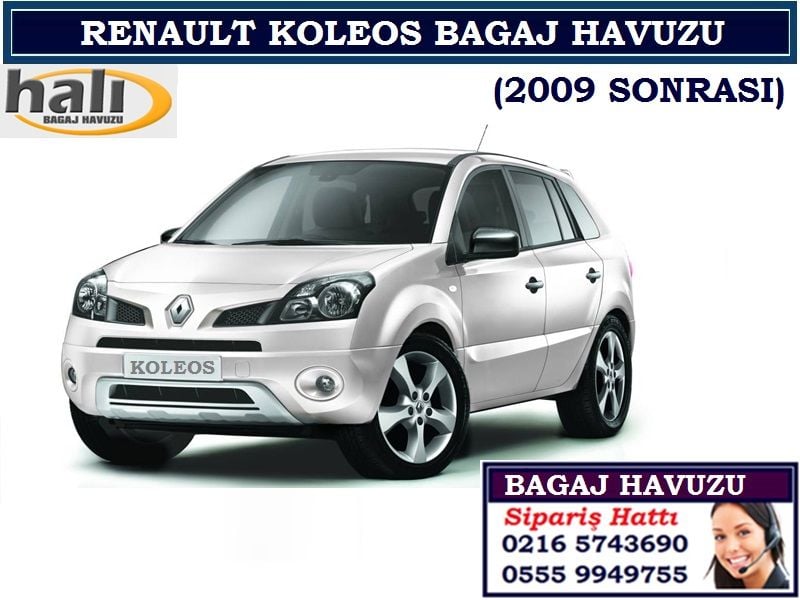 RENAULT KOLEOS BAGAJ HAVUZU 2009 SONRASI RENAULT KOLEOS AKSESUARLARI