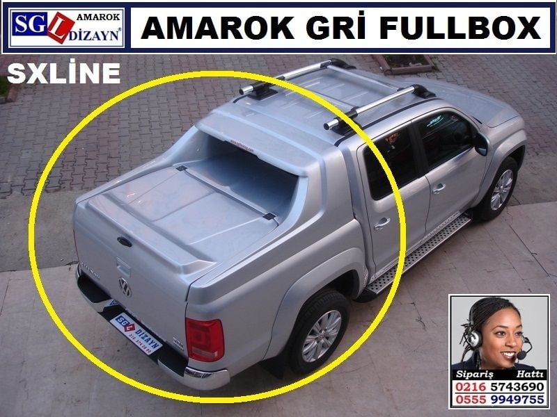 AMAROK FULLBOX SXLİNE GRİ AMAROK AKSESUARLARI