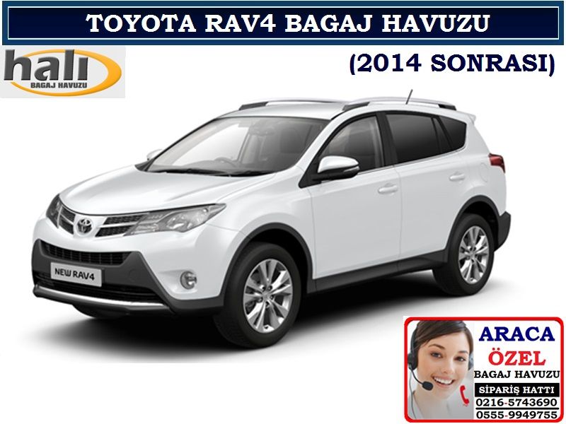 TOYOTA RAV4 BAGAJ HAVUZU 2014 SONRASI TOYOTA RAV4 AKSESUARLARI