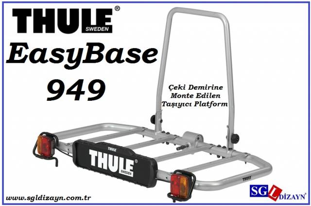 THULE EASYBASE 949 ÇEKİ DEMİRİNE MONTE EDİLEN TAŞIMA PLATFORMU