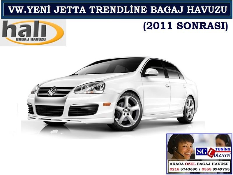 VOLKSWAGEN YENİ JETTA TRENDLİNE BAGAJ HAVUZU 2011 SONRASI VOLKSWAGEN YENİ JETTA AKSESUARLARI