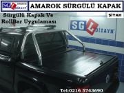 SİYAH AMAROK SÜRGÜLÜ KAPAK ROLLBAK AMAROK AKSESUARLARI
