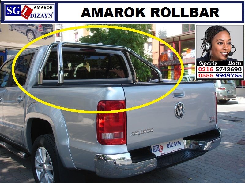 GRİ AMAROK ROLLBAR AMAROK AKSESUARLARI