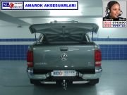 AMAROK ROLLBARLI DOĞAL GRİ DÜZ KAPAK İTHAL