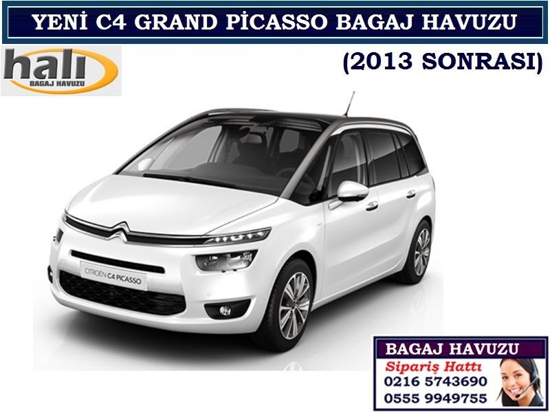 CİTROEN YENİ C4 GRAND PİCASSO BAGAJ HAVUZU 2013 SONRASI CİTROEN C4 GRAND PİCASSO AKSESUARLARI