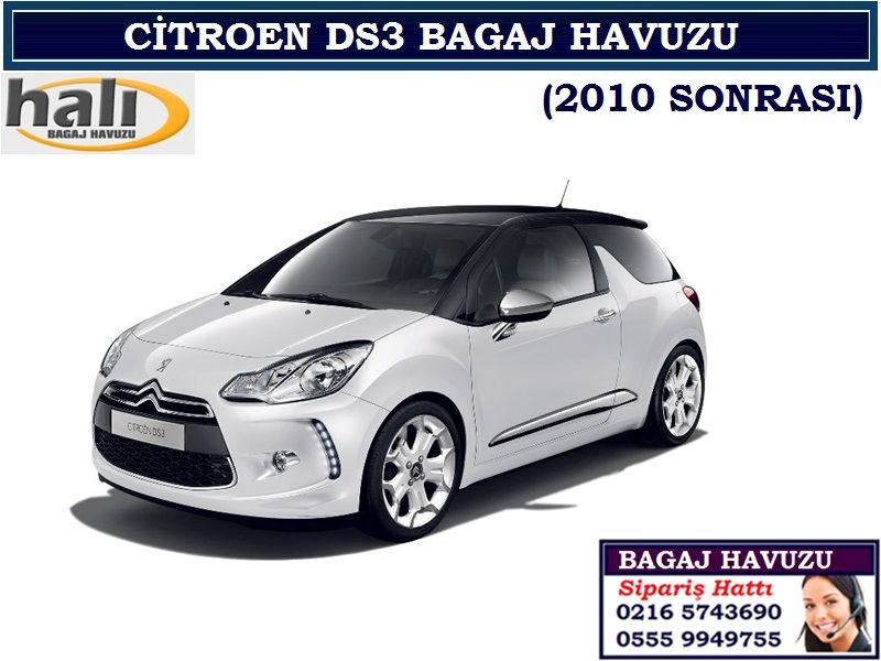CİTROEN DS3 BAGAJ HAVUZU 2010 SONRASI CİTROEN DS3 AKSESUARLARI