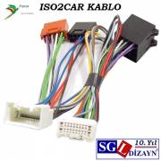 PARROT ISO2CAR BAĞLANTI KABLOSU SETİ