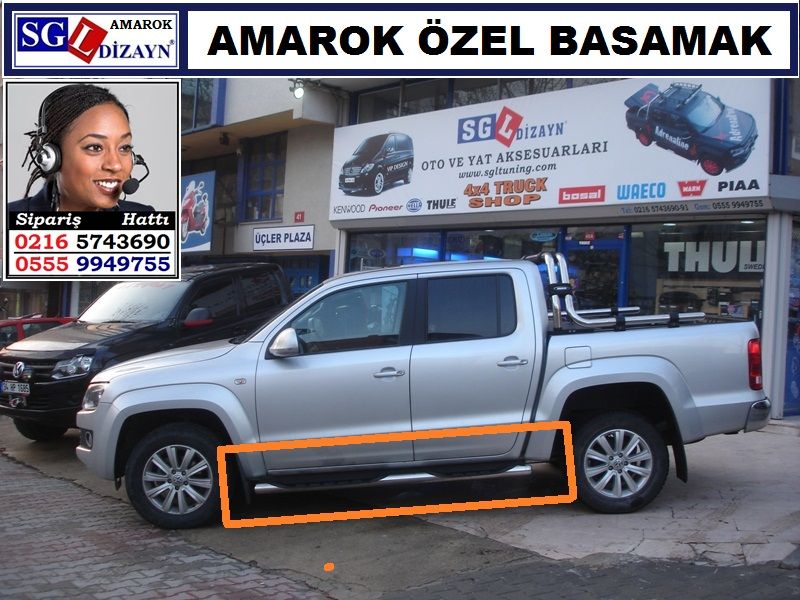 AMAROK ÖZEL YAN BASAMAK AMAROK AKSESUARLARI