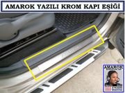 AMAROK YAZILI KROM KAPI EŞİĞİ AMAROK AKSESUARLARI