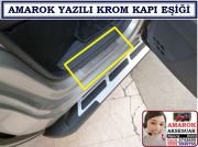 AMAROK YAZILI KROM KAPI EŞİĞİ AMAROK AKSESUARLARI