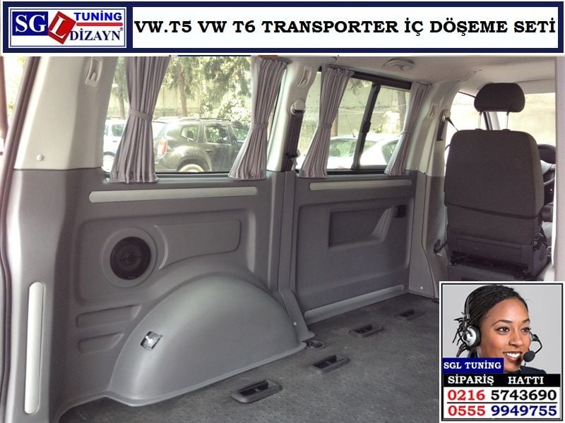 VW.T5 T6 TRANSPORTER KISA ŞASE İÇ DÖŞEME SETİ TRANSPORTER AKSESUARLARI