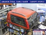 AMAROK İTHAL CAMLI KABİN CANOPY STOPLU SİYAH AMAROK AKSESUARLARI
