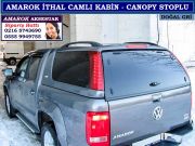 AMAROK İTHAL CAMLI KABİN CANOPY STOPLU DOĞAL GRİ AMAROK AKSESUARLARI