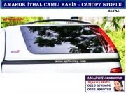 AMAROK İTHAL CAMLI KABİN CANOPY STOPLU DOĞAL GRİ AMAROK AKSESUARLARI