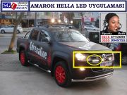 AMAROK HELLA LED GÜNDÜZ FARI UYGULAMASI AMAROK AKSESUARLARI