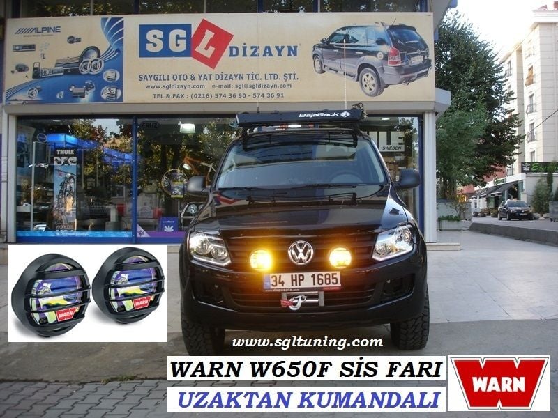 AMAROK WARN W650F SİS FARI AMAROK AKSESUARLARI
