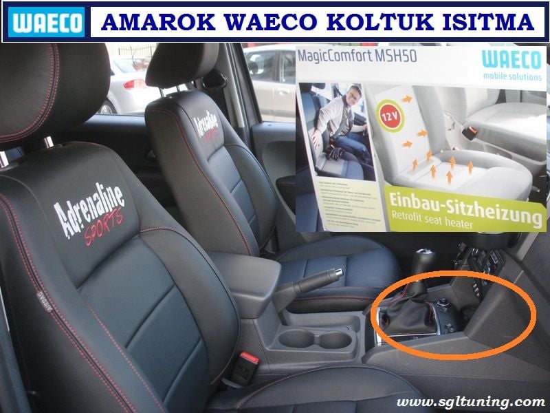AMAROK KOLTUK İÇİ ISITMA WAECO MSH-50 AMAROK AKSESUARLARI