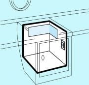 VD-08 Marin Köşeli Evaporatör 80 Serisi için