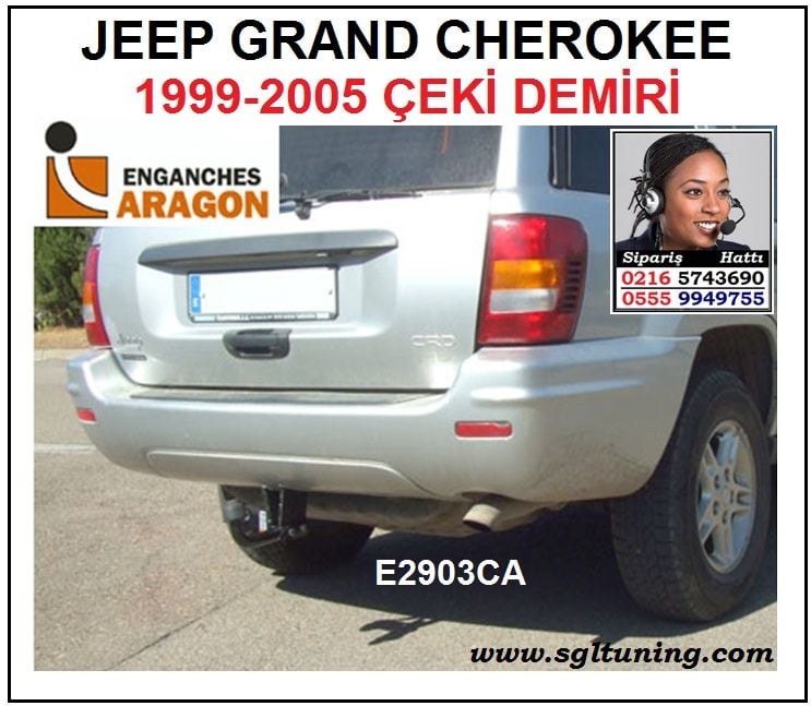 SGL-20304A JEEP GRAND CHEROKEE ÇEKİ DEMİRİ 1999-2005 JEEP GRAND CHEROKEE AKSESUARLARI