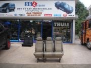 MERCEDES VİANO ORJİNAL ÜÇLÜ KOLTUK BEJ