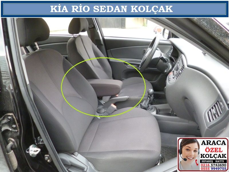 SGL-21104 KİA RİO SEDAN KOLÇAK KİA RİO SEDAN AKSESUARLARI