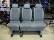 MERCEDES VİANO ORJİNAL ÜÇLÜ KOLTUK GRİ DERİ