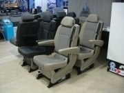 VİANO TEKLİ KOLTUK BEJ DERİ VE KUMAŞ