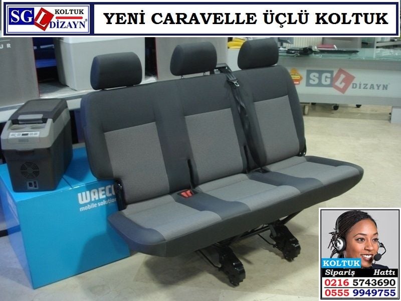 YENİ CARAVELLE ÜÇLÜ KOLTUK ORJİNAL