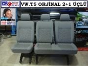 VW.TRANSPORTER T5 ORJİNAL 2+1 ÜÇLÜ KOLTUK
