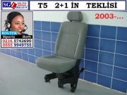 T5 2+1 ÜÇLÜNÜN TEKLİ KOLTUĞU 2003-.. T5 ORJİNAL KOLTUK