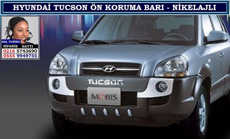 10307 HYUNDAİ TUCSON ÖN TAMPON KORUMASI NİKELAJLI HYUNDAİ TUCSON AKSESUARLARI