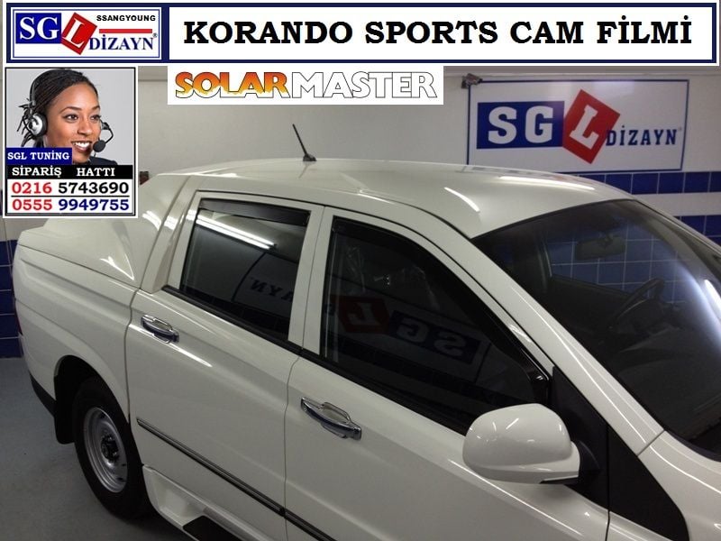 SGL03 KORANDO SPORTS CAM FİLMİ KORANDO SPORTS AKSESUARLARI