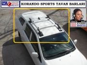 SGL15 KORANDO SPORTS TAVAN BARLARI NİKELAJ ARA BARLI POWERFUL KORANDO SPORTS AKSESUARLARI