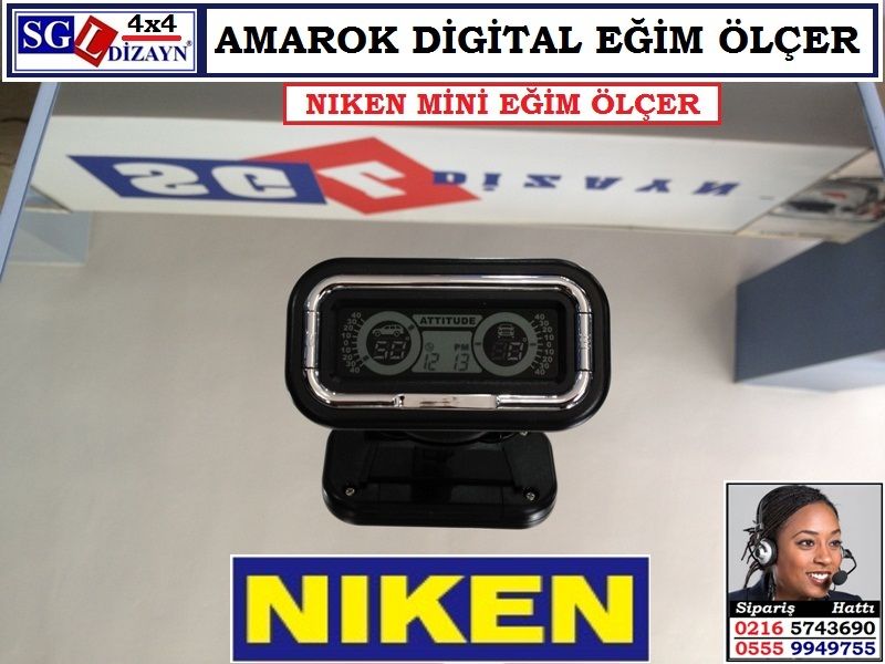 AMAROK DİJİTAL MİNİ EĞİM ÖLÇER NİKEN