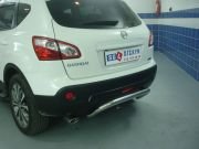 SGL01 QASHQAİ KROM ARKA TAMPON KORUMASI DAR QASHQAİ AKSESUARLARI