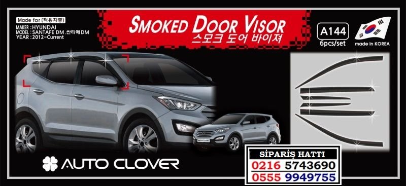 10101 HYUNDAİ YENİ SANTA FE CAM RÜZGARLIĞI HYUNDAİ SANTA FE AKSESUARLARI